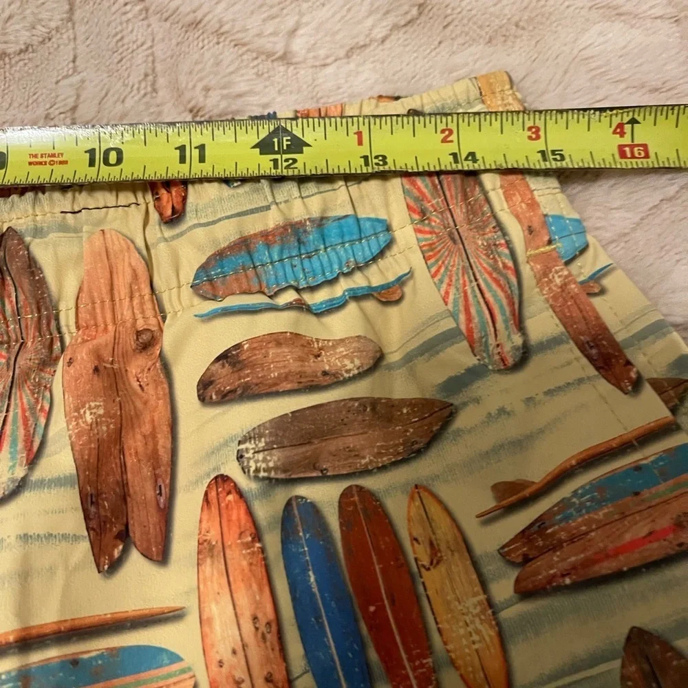 Psycho Tuna men’s swim shorts surfboard yellow like new
